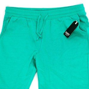 NWT RQRD French Terry Colour Pop  green Jogger Shorts - XL